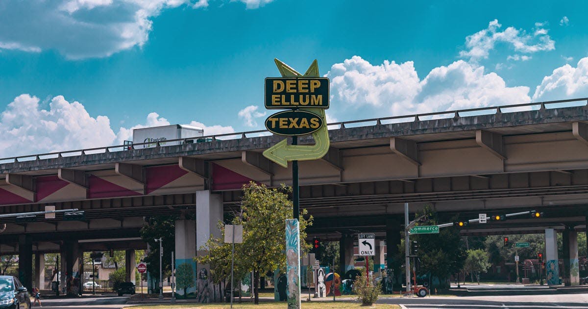 Streets of Dallas, Deep Ellum area