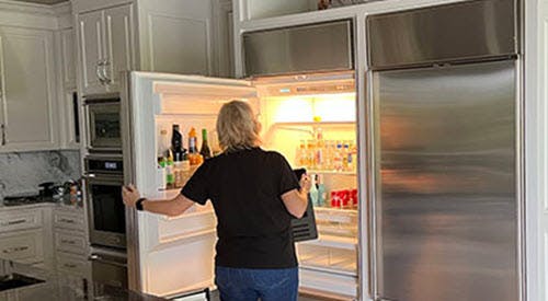 personal concierge stocking refrigerator