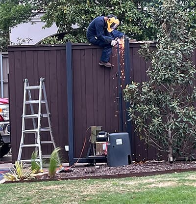 welding gate