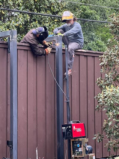 welding gate