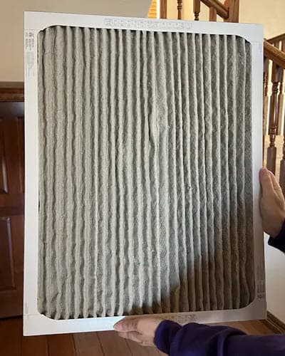 dirty air filter