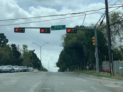 Park Street Street in Dallas, Texas